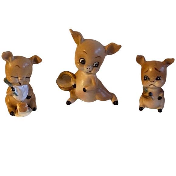 Josef Originals Accents Vintage Josef Originals Three Little Pigs